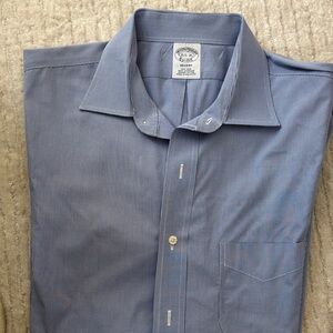 Brooks brothers Regent Men's Blue Dress Shirt